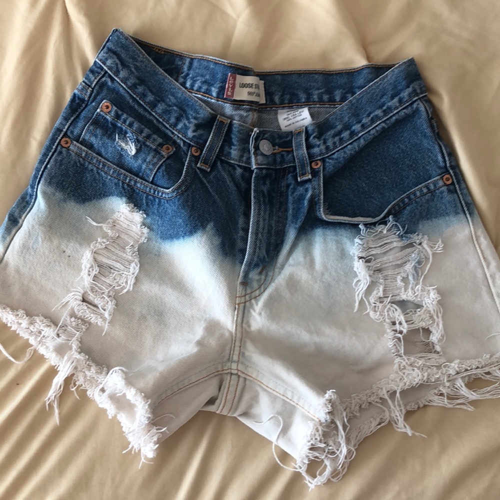 High waisted shorts
